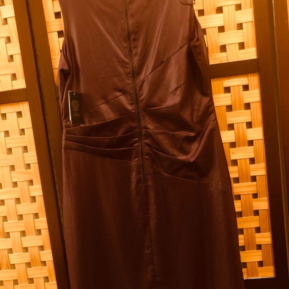 NWT Vince Camuto
Burgundy/Purple cocktail shiny dress - Picture 3 of 5